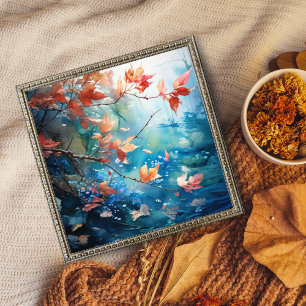 Ein Herbstwind Fotodruck