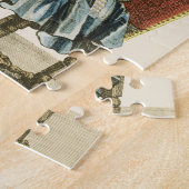 Ein Herr, der die Harfe (Stich, spielt) Puzzle (Seite)