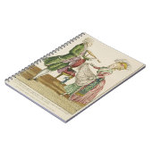 Ein Herr, der die Violine spielt, während eine Notizblock (Linke Seite)