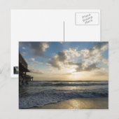 Ein herrlicher Strandvormittag Postkarte (Vorne/Hinten)