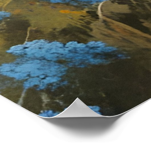 Ein herrliches Pinto Pferd Poster (Ecke)