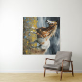 Ein herrliches Pinto Pferd Wandteppich (Beispiel (Horizontal))