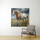 Ein herrliches Pinto Pferd Wandteppich (Beispiel)