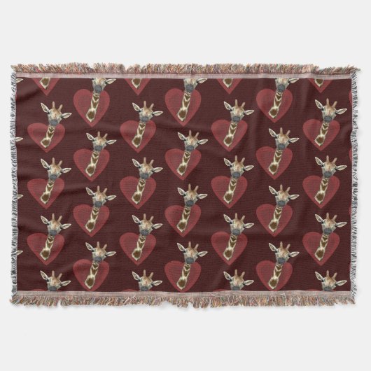 Ein Herz für Giraffen Decke (Vorderseite)