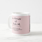 Ein Herz für Zak Kaffee-Tasse Kaffeetasse (Vorderseite Links)