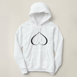 EIN HERZ IN DISTRESS Blank Hoodie