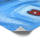 EIN HERZ POSTER (Ecke)