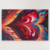 Ein Herz schmilzt Puzzle (Horizontal)