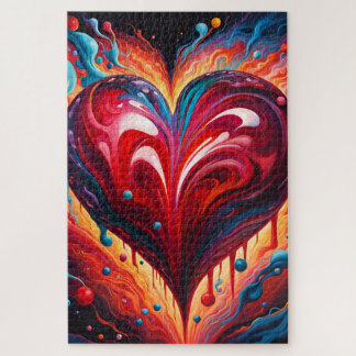 Ein Herz schmilzt Puzzle