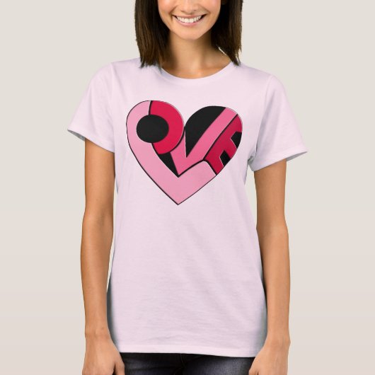 Ein Herz voller Liebe T-Shirt (Vorderseite)