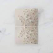 Ein herzlicher Dank an Sie in Pastells Dankeskarte (Innenseite)