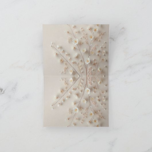 Ein herzlicher Dank an Sie in Pastells Dankeskarte (Innenseite)