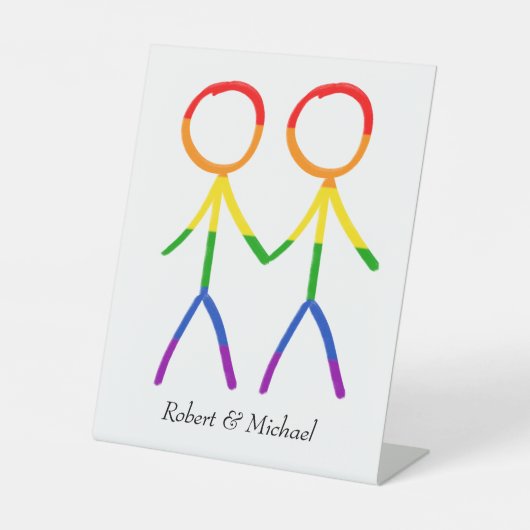 Ein herzlicher Empfang Sockelschild (Vorderseite)