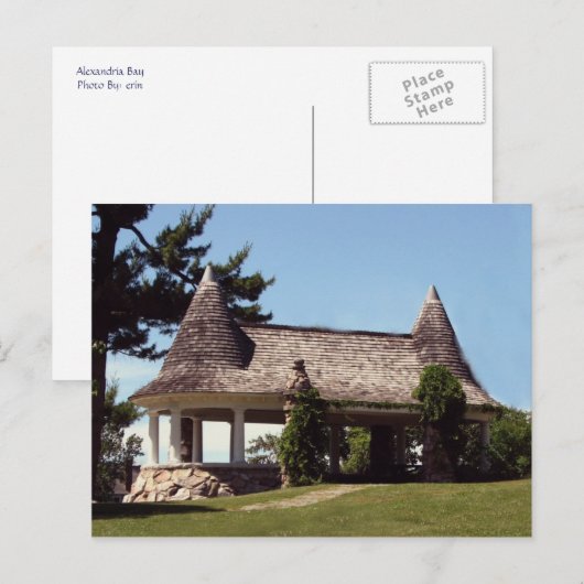 Ein herzlicher Ort Postkarte (Vorne/Hinten)