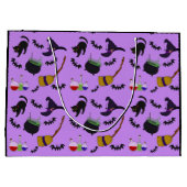 Ein Hexen-Werkzeug-Mustertüte Große Geschenktüte (Rückseite)