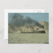Ein HGS 2-8-0 wird in karger Landschaft in der Näh Postkarte (Vorne/Hinten)