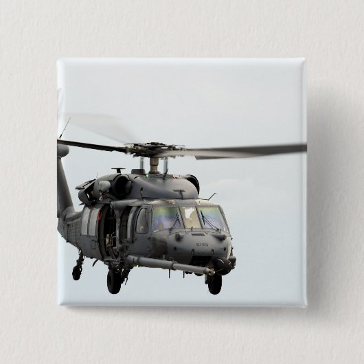 Ein HH-60 Pave Hawk Hubschrauber Button (Vorderseite)