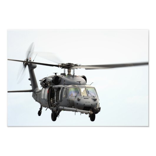 Ein HH-60 Pave Hawk Hubschrauber Fotodruck (Vorne)
