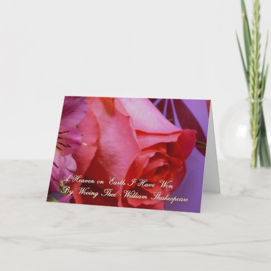 Ein Himmel Feiertagskarte (Vorderseite)