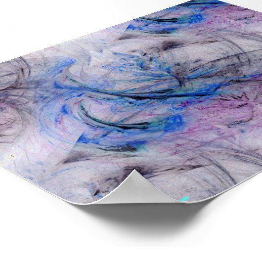 Ein Hinweis auf Lila Poster (Ecke)