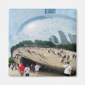 Ein Hinweis auf Z "The Bean"-Magnet Magnet (Vorne)