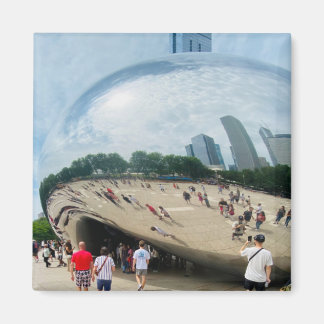 Ein Hinweis auf Z "The Bean"-Magnet Magnet