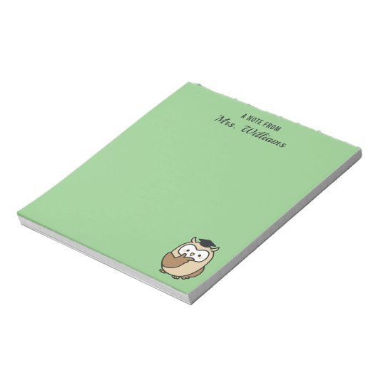 Ein Hinweis aus dem Lehrer-Lehrerkollektiv des Ind Notizblock (Rotiert)