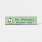 Ein Hinweis aus dem Lehrer-Lehrerkollektiv des Ind Schreibtischnamensplakette (Vorderseite )