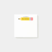 Ein Hinweis aus dem Leitthema Lehrer Post-it Klebezettel (Vorderseite)