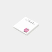 Ein Hinweis aus dem Namen des benutzerdefinierten  Post-it Klebezettel (angewinkelt)