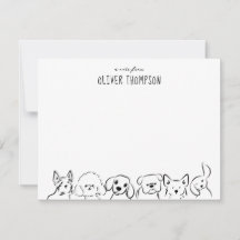 Ein Hinweis aus dem Niedlichen Hunde-Sketch-Merkbl