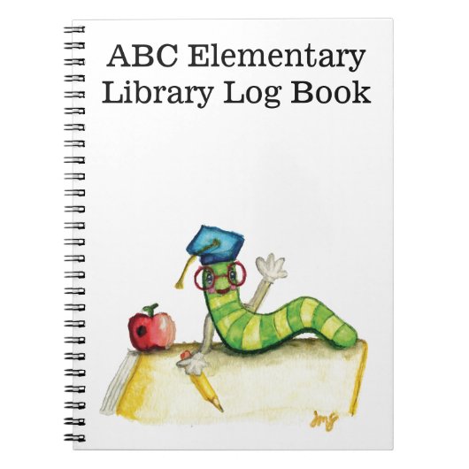 Ein Hinweis aus dem Teacher Spiral Notebook Notizblock (Vorderseite)