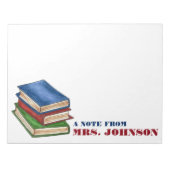 Ein Hinweis aus den Büchern der Personalisierten L Notizblock (Vorderseite)