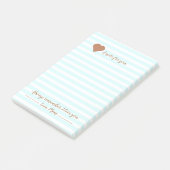 Ein Hinweis aus der Mama Post-it Klebezettel (angewinkelt)