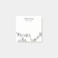 Ein Hinweis aus der Musiknote Whimsiksmuster Musik