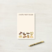 Ein Hinweis aus Personalisiertem PA-Futter Post-it Klebezettel (Auf Schreibtisch)