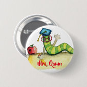 Ein Hinweis des Lehrers Button (Vorne & Hinten)