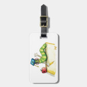 Ein Hinweis des Lehrers Gepäckanhänger (Vorderseite vertikal)