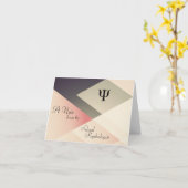 Ein Hinweis des Psychologen der Schule (Mitteilung Karte (Gelbe Blume)