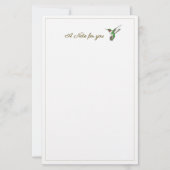 Ein Hinweis für die fröhliche Stationery von Hummi Briefpapier (Vorderseite)