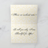 Ein Hinweis für Sie.... Karte (Innenseite)