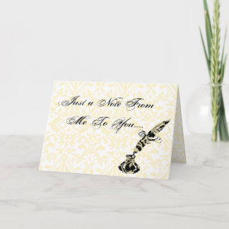 Ein Hinweis für Sie.... Karte