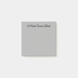 Ein Hinweis von Eliot Post-it Klebezettel