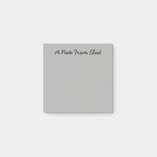 Ein Hinweis von Eliot Post-it Klebezettel