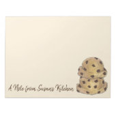 Ein Hinweis von... Küchenschokolade Chip Cookie Te Notizblock (Vorderseite)