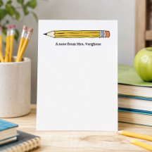 Ein Hinweis von Lehrer Nummer 2 Stift