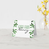 Ein Hinweis von... Notecards Karte (Gelbe Blume)