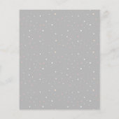 Ein Hinweis von Oma | Monogram Stationery Flyer (Hinten)