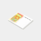 Ein Hinweis von Santa Digital Art Post-it Klebezettel (angewinkelt)