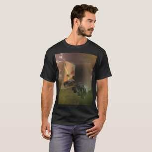 **"Ein Hippo-Herz: Eine Geschichte der Liebe auf d T-Shirt